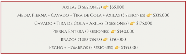 promociones depilacion candela